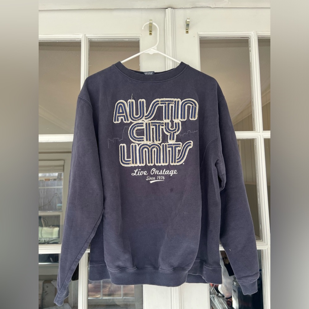Austin City Limits Crewneck Sweatshirt Size Medium